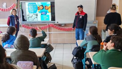 Koçarlı İlçe Tarım ve Orman Müdürlüğü, 45 ortaokul öğrencisine balık