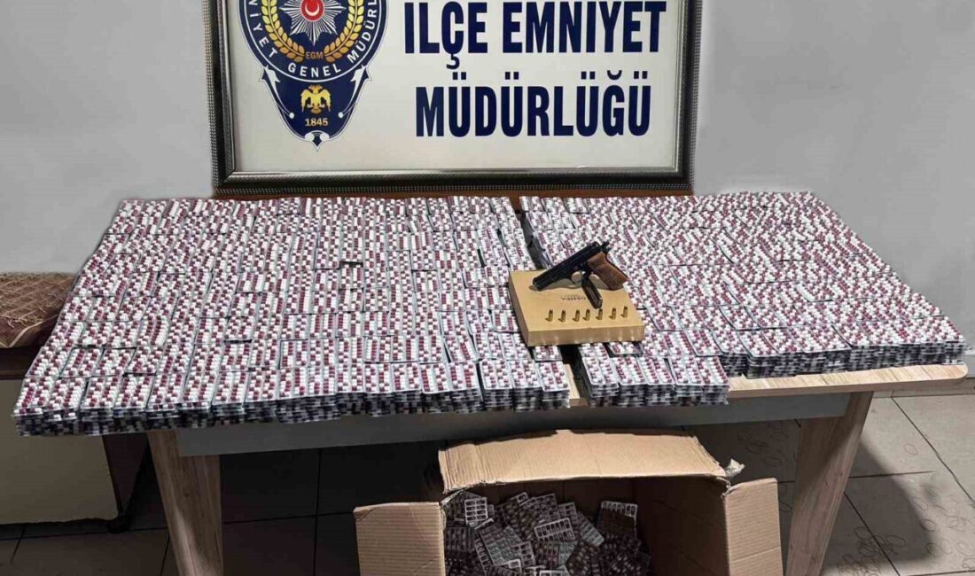 Konya'nın Çumra ve Ilgın ilçelerinde gerçekleştirilen uyuşturucu operasyonlarında 5 kişi