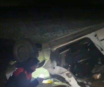 Kırşehir’de Köpekten Kaçarken Takla Atan Sürücü Hastaneye Kaldırıldı