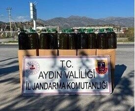 Aydın İl Jandarma Komutanlığı, Malatya'ya gitmekte olan bir araçta 500