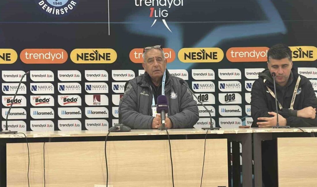 Adana Demirspor'un teknik direktörü Kubilayhan Yücel, Hatayspor ile 3-3 berabere