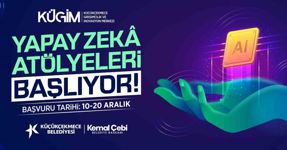 Küçükçekmece Belediyesi Girişimcilik ve İnovasyon Merkezi, 20 Aralık'a kadar başvurularını