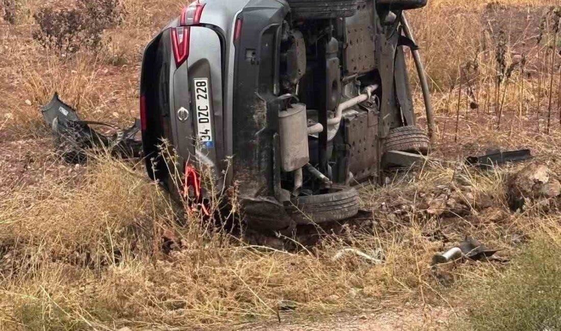 Siirt'in Kurtalan ilçesinde, Kayabağlar Kavşağı'nda sürücüsünün direksiyon hakimiyetini kaybetmesi sonucu