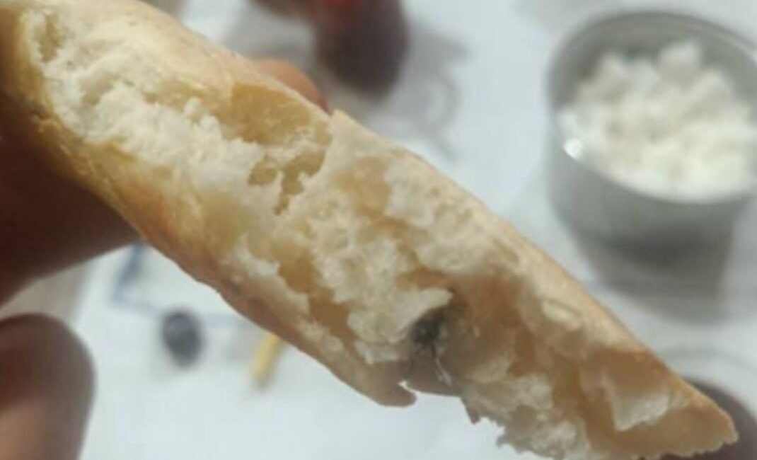 Kurtalan’da Fırından Alınan Ekmekten Sinek Çıktı, Vatandaş Yetkililerden Denetim İstedi Siirt'in Kurtalan ilçesinde M.D., fırından aldığı ekmeğin içinde sinek buldu.