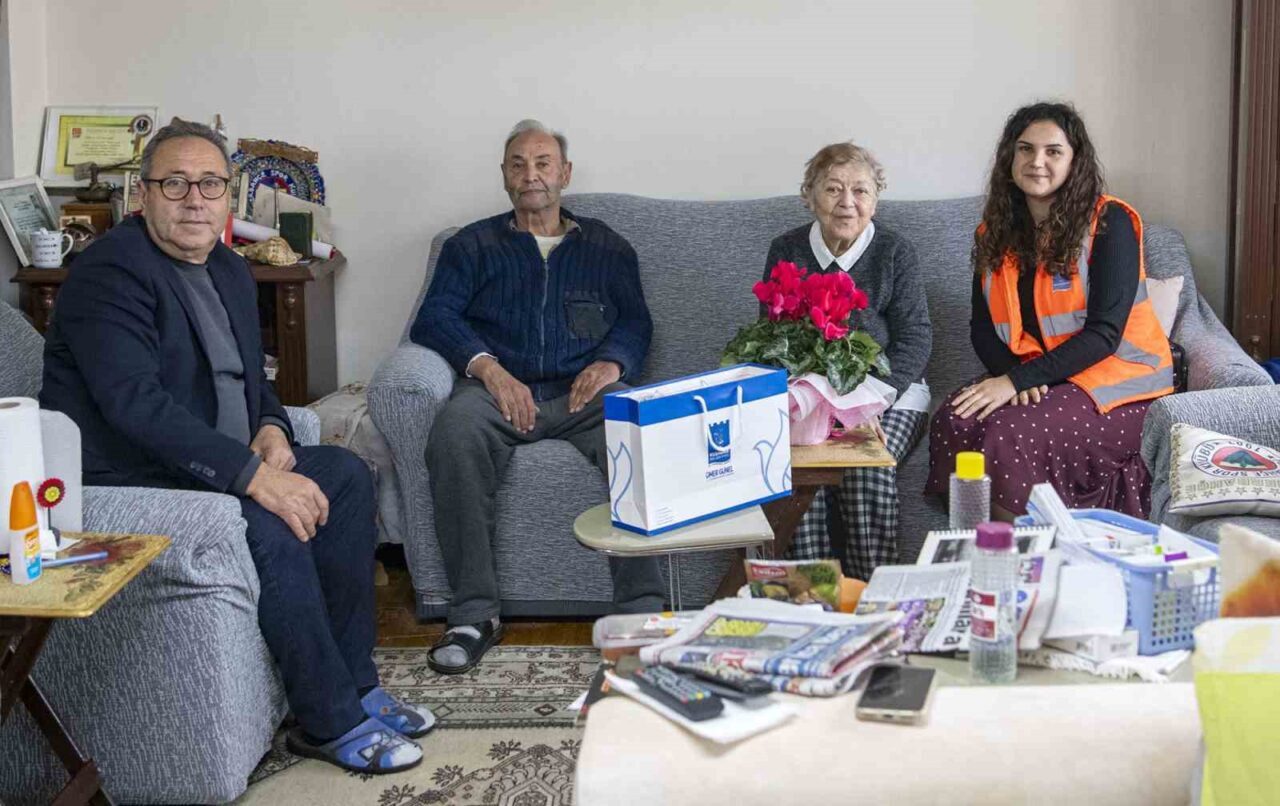 Kuşadası Belediyesi Sosyal Yardım İşleri Müdürlüğü, 80 yaşındaki engelli Osman