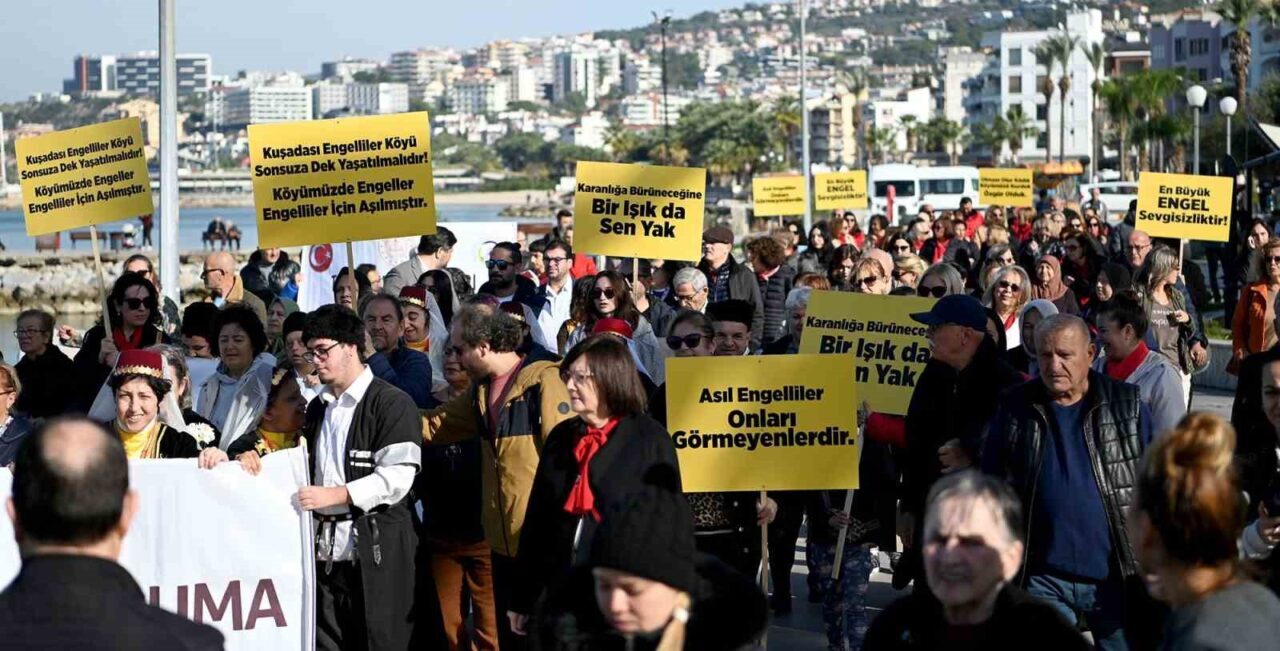 Kuşadası’nda 3 Aralık Dünya Engelliler Günü, Kuşadası Belediyesi'nin desteğiyle düzenlenen