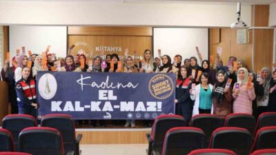 Kütahya'da Dünya Kadın Hakları Günü etkinliği kapsamında Jandarma, Halk Eğitim