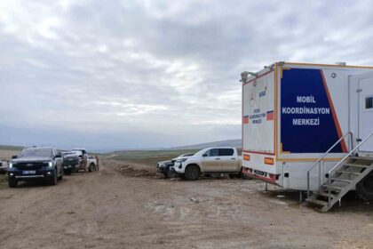 Libya heyetini taşıyan uçağın düştüğü bölgedeki çalışmalar 3. gününde de devam ediyor