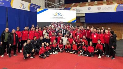 Türkiye Ümit Milli Taekwondo Takımı, Kosova'da gerçekleştirilen Avrupa Şampiyonası'nda büyük