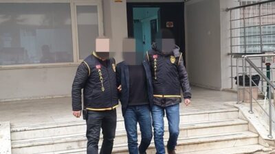 Malatya'da 34 yıl hapis cezası bulunan E.T., polis ekiplerinin çalışması