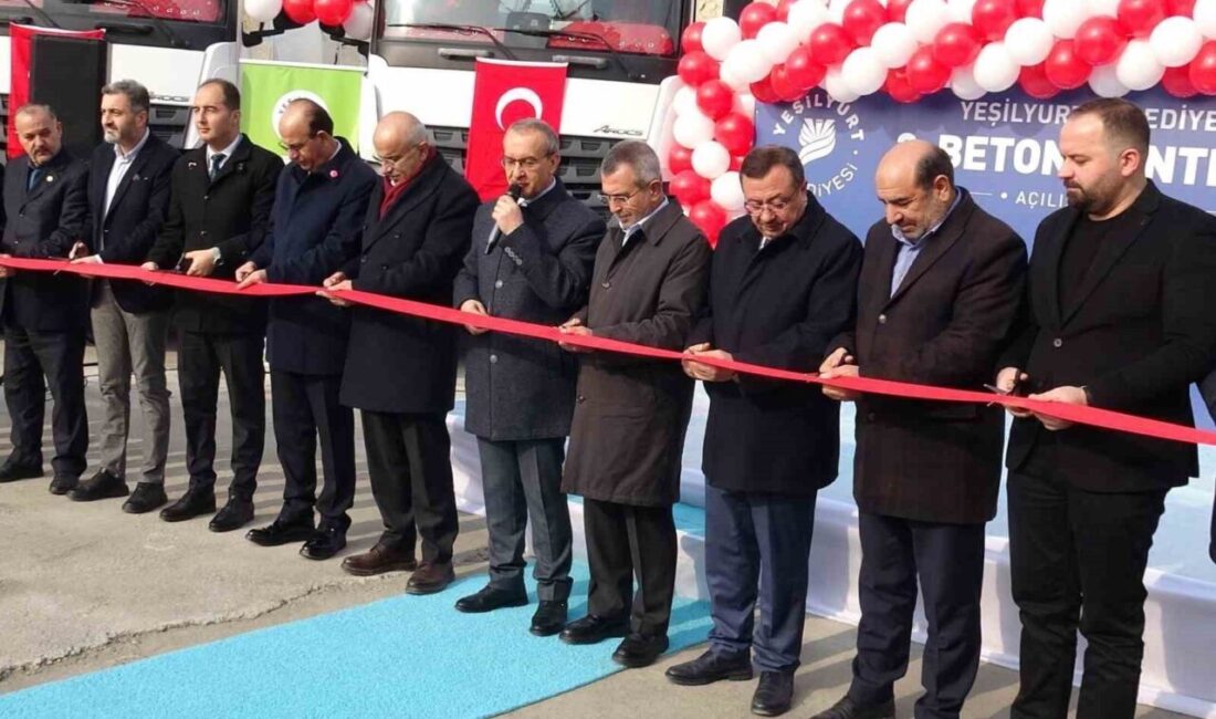 Malatya'nın Yeşilyurt ilçesinde 70 milyon TL yatırımla tamamlanan ikinci beton