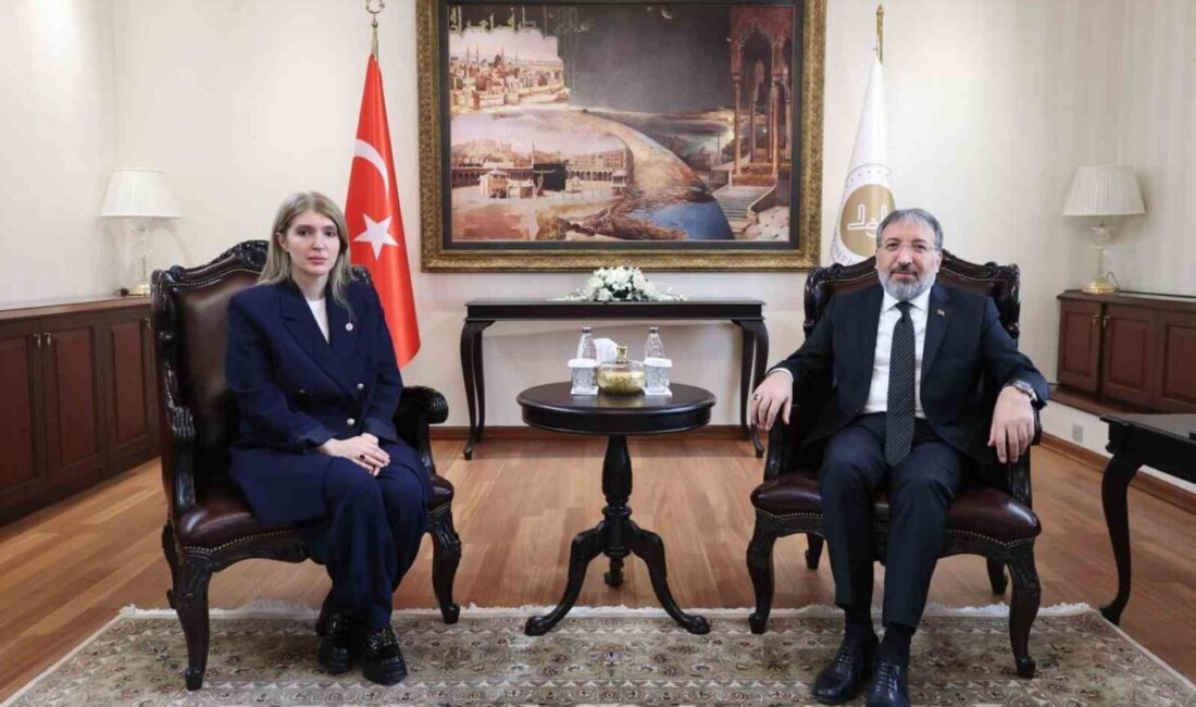 Malatya’da Diyanet İşleri Başkanı ile İkili Görüşme: Cami ve Eğitim Projeleri İlerliyor AK Parti Malatya Milletvekili İnanç Siraç Kara Ölmeztoprak, Diyanet İşleri