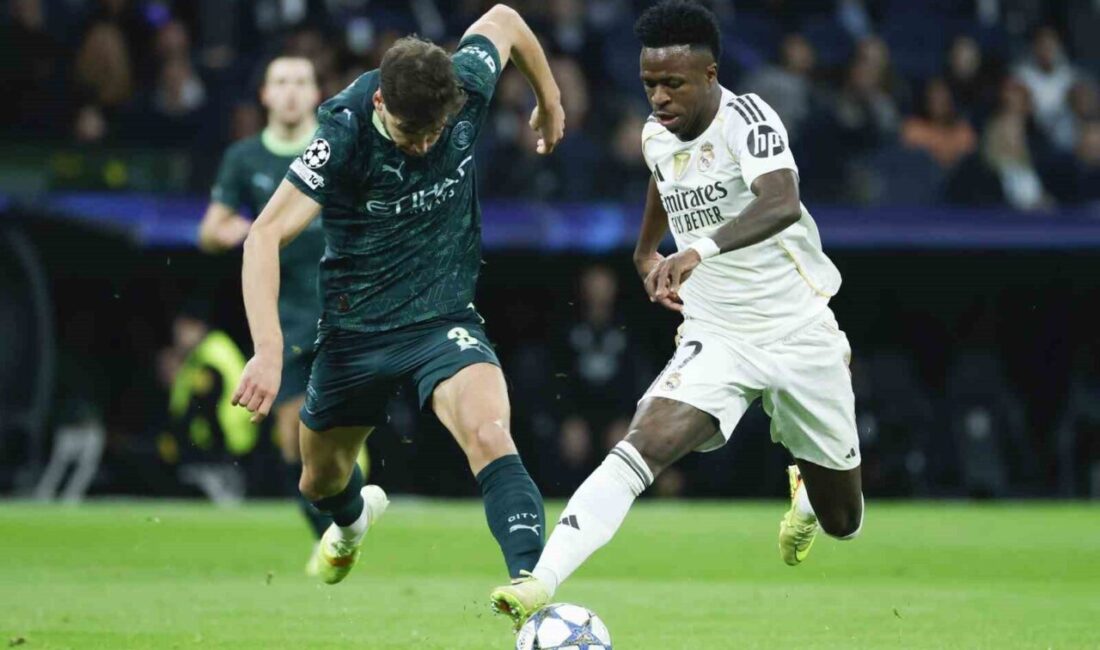 UEFA Şampiyonlar Ligi 6. haftasında Manchester City, Real Madrid'i 2-1