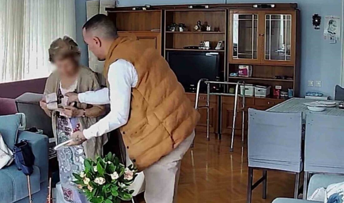 İzmir'in Göztepe semtinde, manda yoğurdu satarak yaşlı kadınları dolandıran şahıs