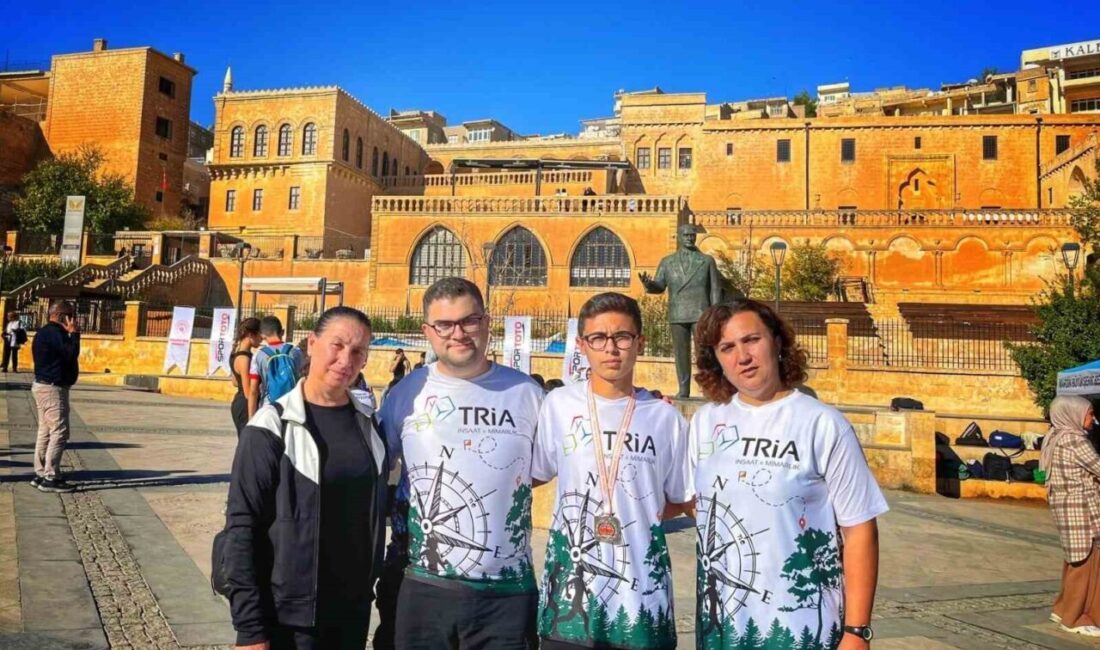 Mardin'de düzenlenen Türkiye Oryantiring Şampiyonası'nda Manisa, bireysel ve takım kategorilerinde