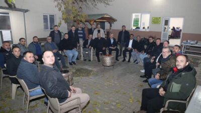 Manisa İl Tarım ve Orman Müdürü Mehmet Karayılan, Sarıgöl'de personeli