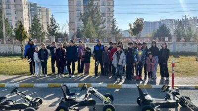 Mardin'in Artuklu ilçesinde, İl Emniyet Müdürlüğü'nün Toplum Destekli Polislik Şube