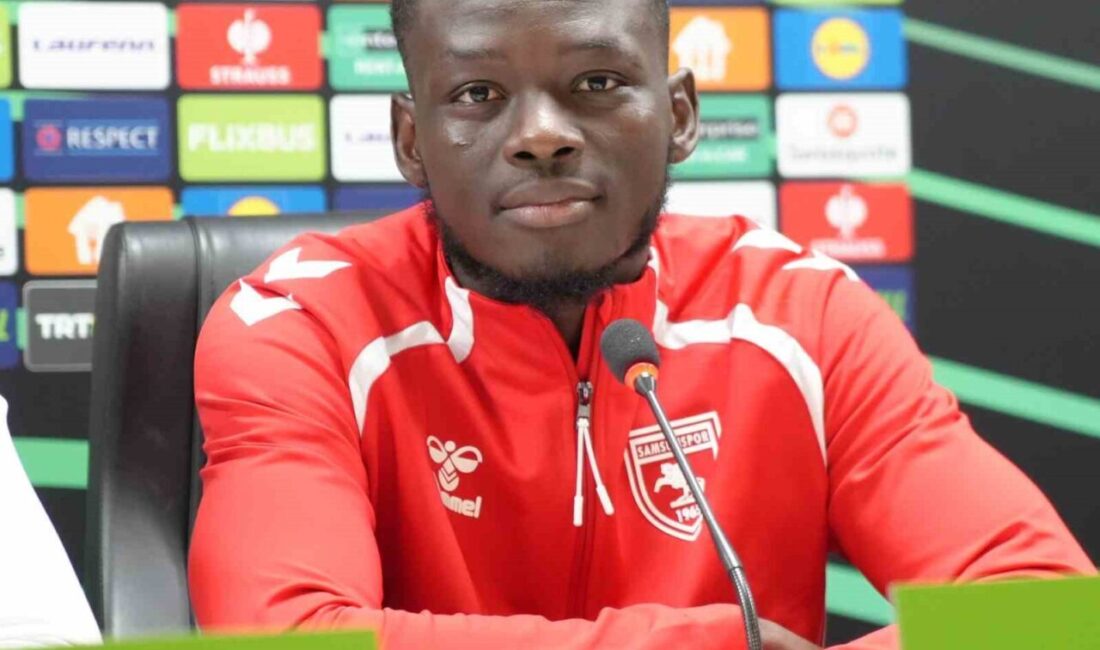 Marius Mouandilmadji: “Başarı Takımın, Bireysel Değil” Samsunspor'un santrforu Marius Mouandilmadji, UEFA Konferans Ligi'ndeki başarılarının takım odaklı
