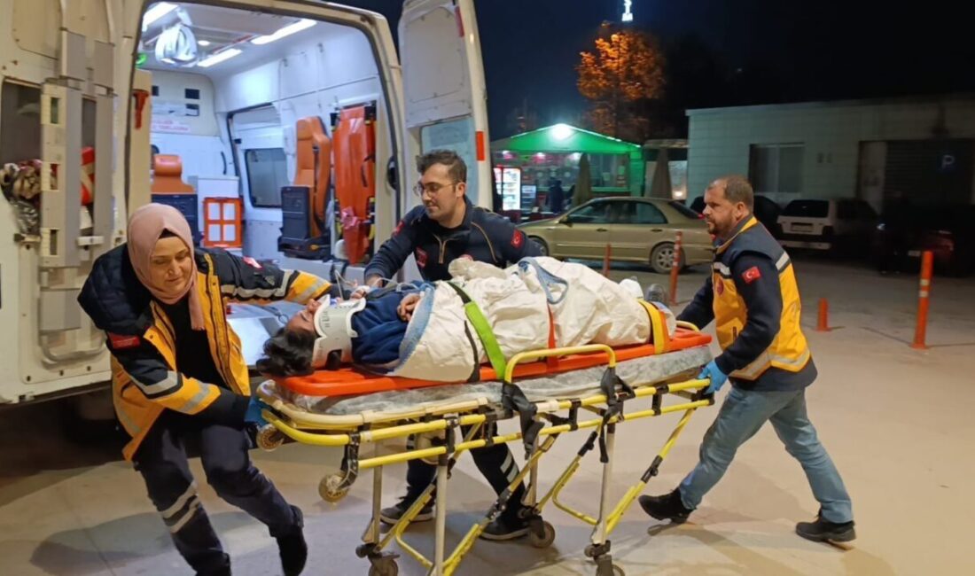 Bursa'nın İnegöl ilçesinde bir markette, 21 yaşındaki Yeter B. yük