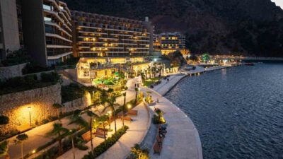 Marmaris’in İçmeler koyunda tamamlanan Kızılbük Thermal Wellness Resort, 465 milyon