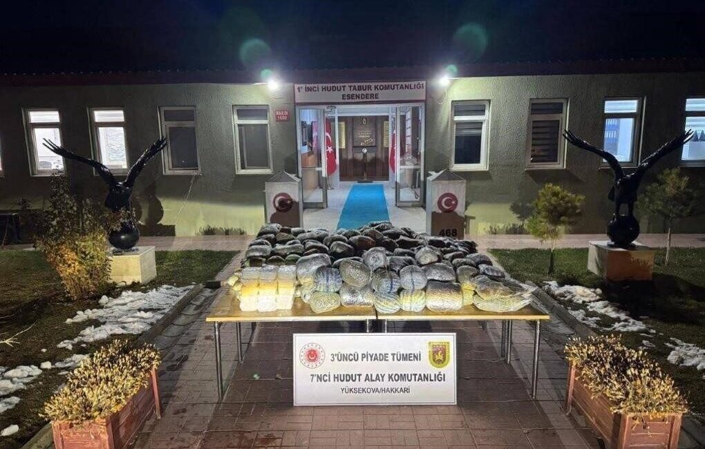 Hakkari Hudut Hattında 259 Kilogram Uyuşturucu Madde Ele Geçirildi Milli Savunma Bakanlığı, Hakkari'de düzenlenen arama-tarama faaliyetlerinde 259 kilogram uyuşturucu
