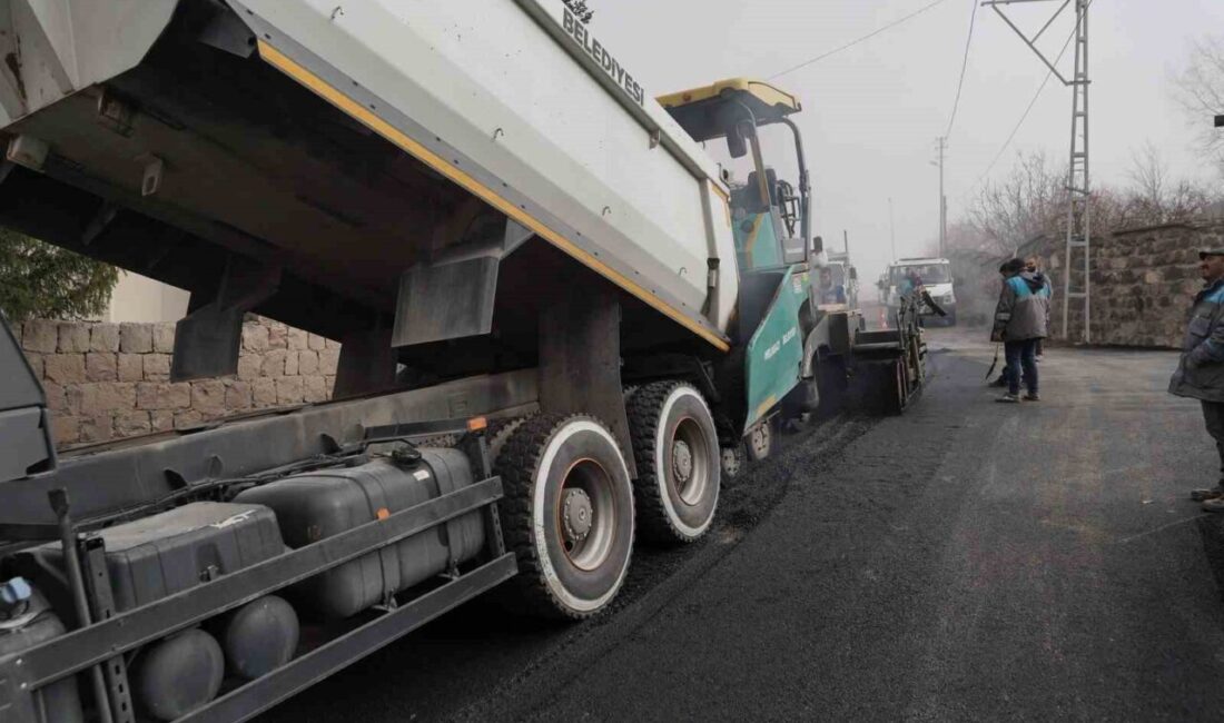 Melikgazi Belediyesi, Hisarcık Mahallesi'nde ulaşım konforunu artırmak için 1,5 kilometre