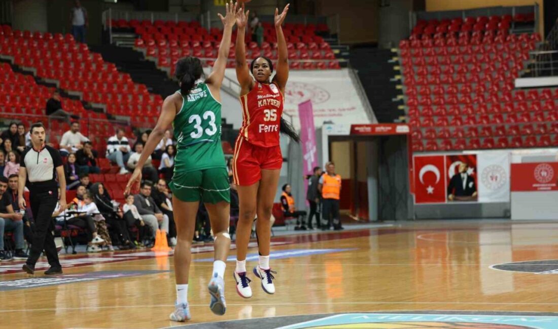 Melikgazi Kayseri Basketbol, Kadınlar Basketbol Süper Ligi'nde Emlak Konut'a 84-71
