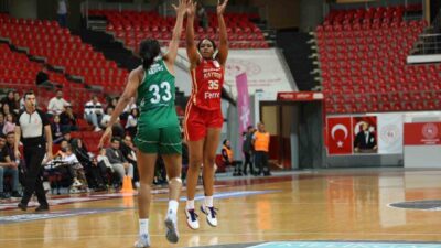 Melikgazi Kayseri Basketbol, Kadınlar Basketbol Süper Ligi'nde Emlak Konut'a 84-71