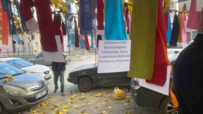 Devlet Memurları Konfederasyonu, Çalışma ve Sosyal Güvenlik Bakanlığı önünde düzenlediği