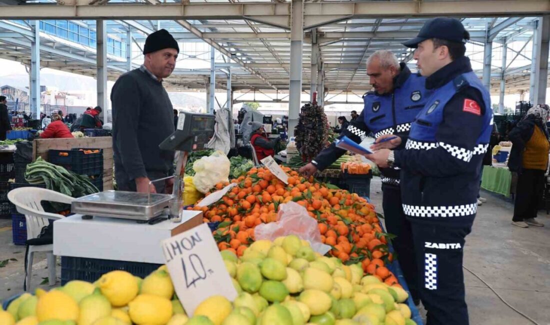 Menteşe Belediyesi Zabıta ekipleri, İlçe Tarım ve Orman Müdürlüğü ile