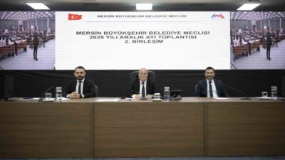 Mersin Büyükşehir Belediye Meclisi, 2025 yılı Aralık ayı toplantısında tarımsal