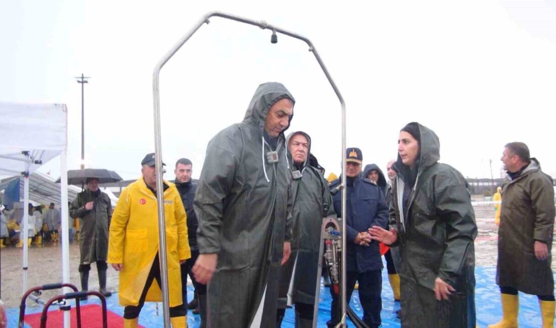 Mersin’in Silifke ilçesinde, 30 ilden 1,727 personelin katıldığı bir radyasyon