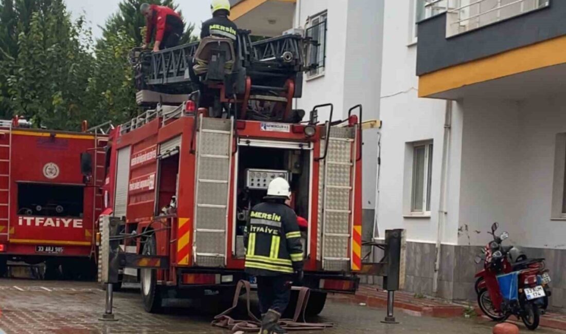 Mersin’de İki Farklı İlçede Çıkan Yangınlar İtfaiye Ekipleri Tarafından Kontrol Altına Alındı Mersin'in Erdemli ve Yenişehir ilçelerinde iki ayrı apartman yangını meydana