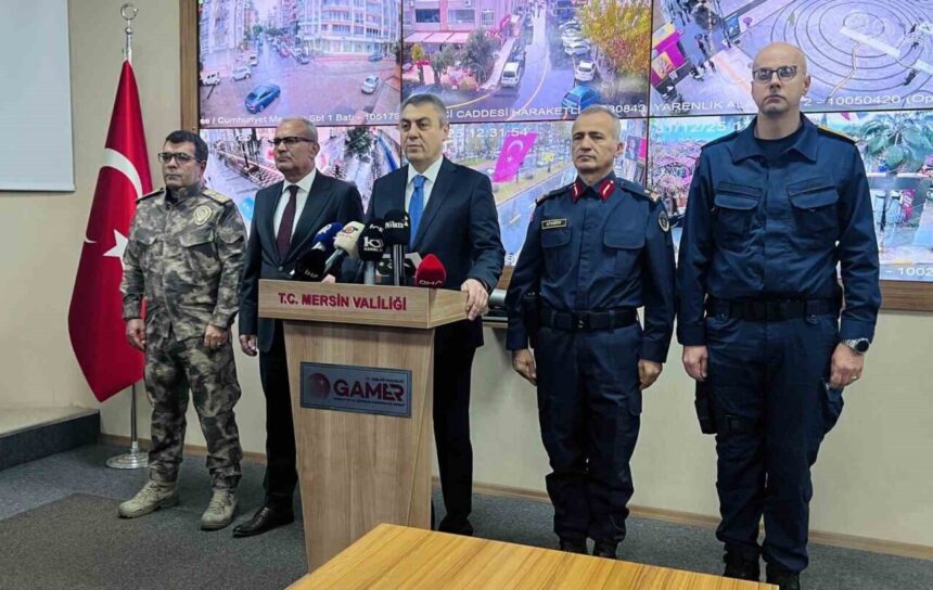 Mersin’de yılbaşı için güvenlik, sağlık ve acil durum önlemleri alındı, denetimler artırıldı.