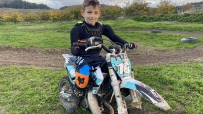 Türkiye Motokros Şampiyonası’nın 2025 sezon finalinde Poyraz Kalender, 50cc Mini