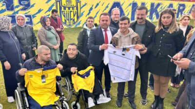 MKE Ankaragücü, 3 Aralık Dünya Engelliler Günü’nde engelli çocukları A