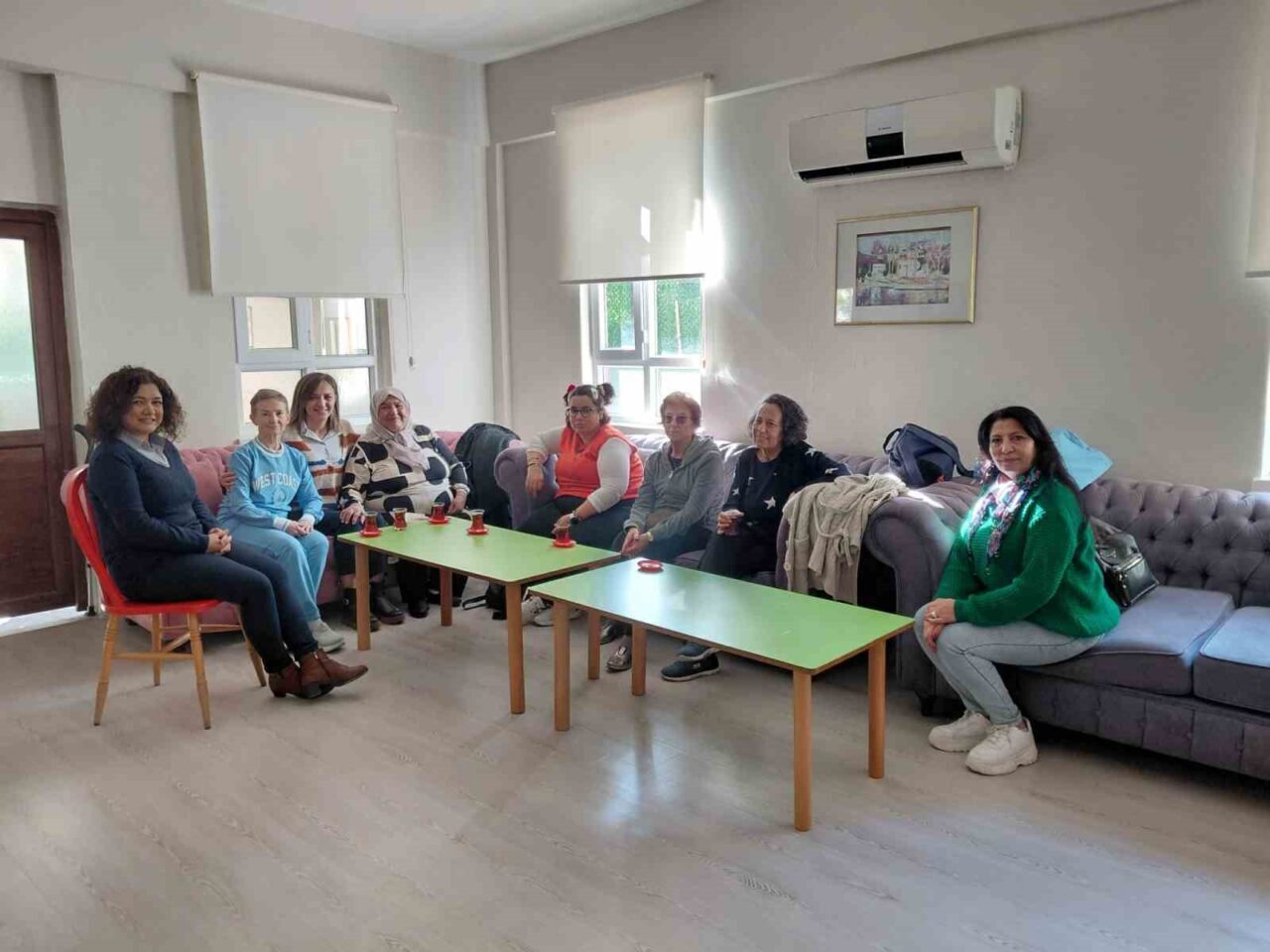 Kemer Belediyesi, Mola Evi'nde yetişkin engelli bireyler için nefes egzersizleri,