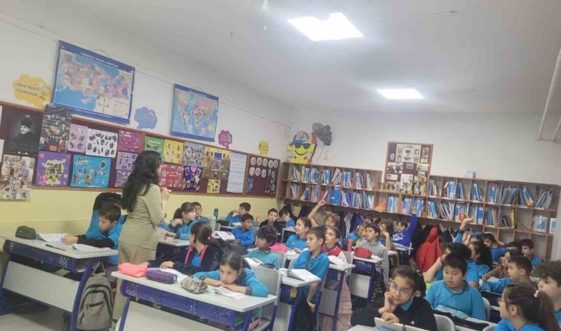 Muğla’da Öğrencilere Sağlıklı Beslenme Eğitimi Veriliyor Muğla'da, Emine Erdoğan'ın himayesinde yürütülen Okulumda Sağlıklı Besleniyorum Projesi kapsamında