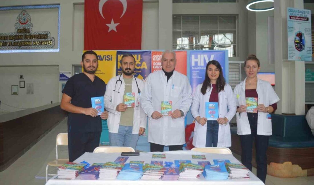 Muğla Eğitim ve Araştırma Hastanesi’nde Dünya AIDS Günü Farkındalık Etkinliği Düzenlendi Muğla Eğitim ve Araştırma Hastanesi, Dünya AIDS Günü'nde HIV/AIDS farkındalığını