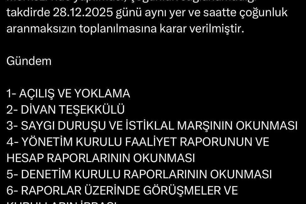 Sakaryaspor’da Başkan Kıratlı İstifa Etti, Olağanüstü Genel Kurul Toplantısı Tarihi Belirlendi Sakaryaspor’un başkanı Muhammet Kıratlı, kulüp menfaatleri doğrultusunda çalıştığını belirterek istifa