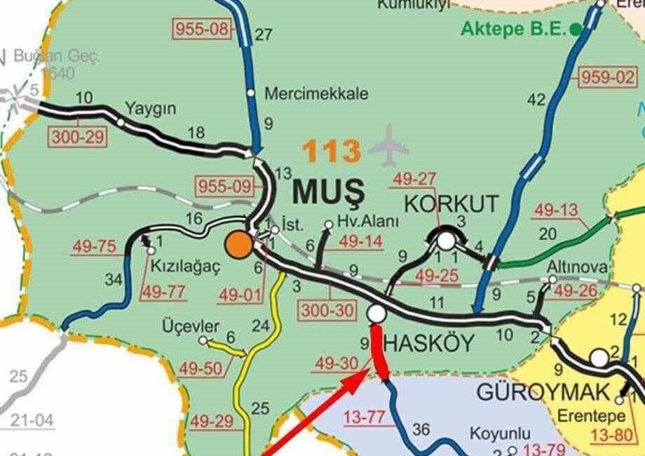 Muş'ta akşam saatlerinde başlayan yoğun kar yağışı ulaşımı olumsuz etkiledi.