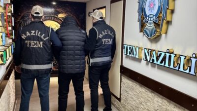 Aydın'ın Nazilli ilçesinde FETÖ/PDY terör örgütüyle bağlantılı olarak arandığı belirlenen