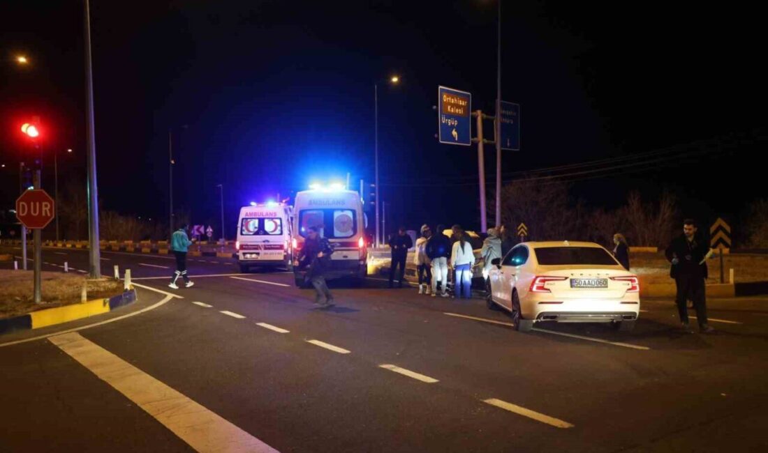 Nevşehir'de kırmızı ışık ihlali sonucu meydana gelen kazada, Mustafa E.'nin