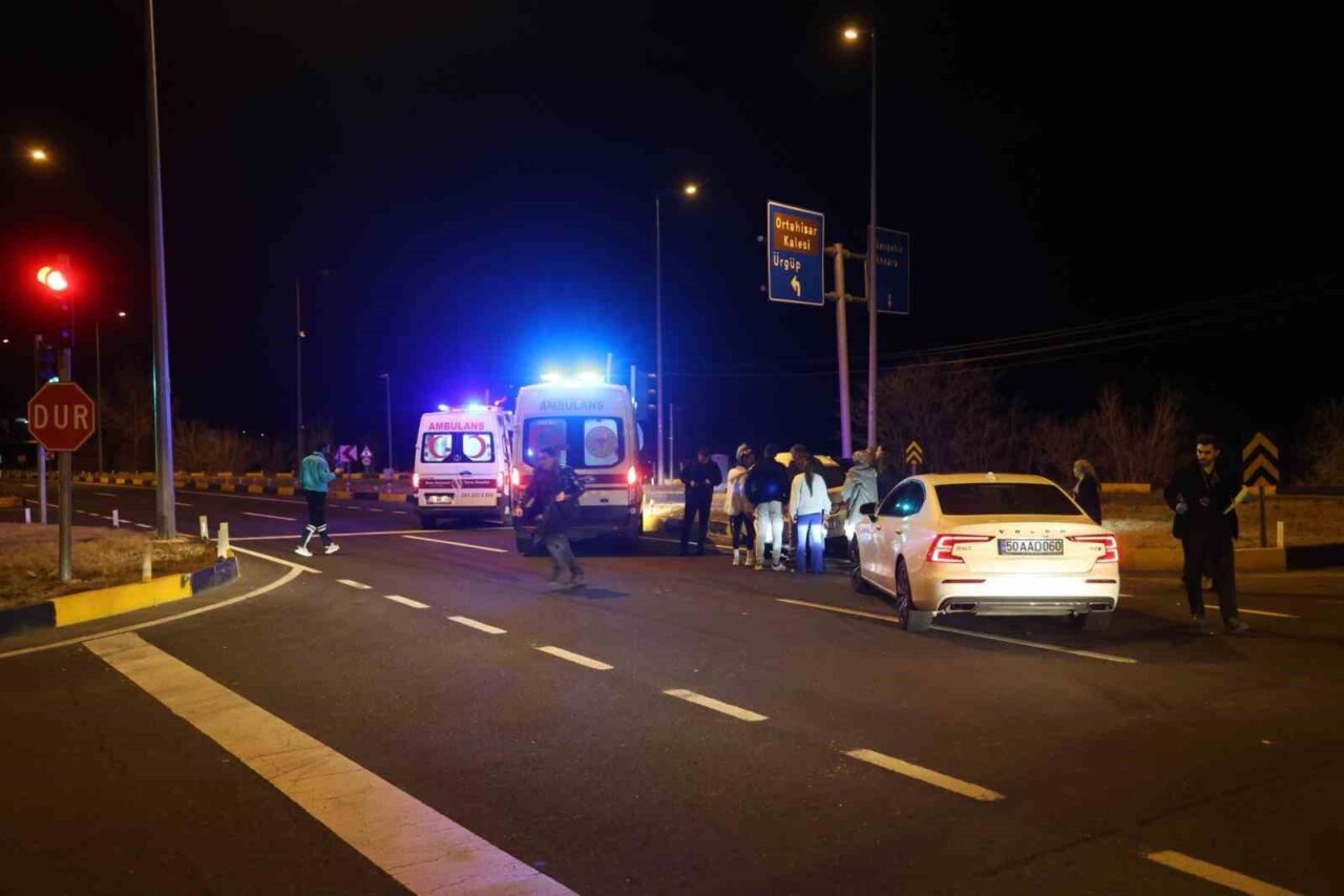 Nevşehir'de kırmızı ışık ihlali sonucu meydana gelen kazada, Mustafa E.'nin