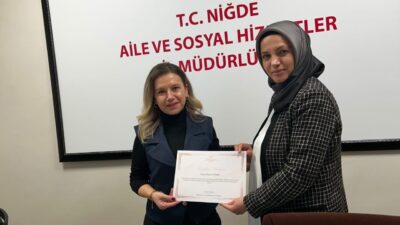 Niğde Aile ve Sosyal Hizmetler İl Müdürlüğü, kadın kooperatiflerinin güçlendirilmesi