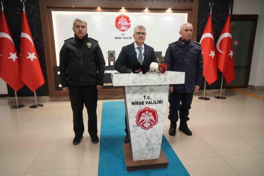 Niğde’de 2026’ya güvende girmek için geniş güvenlik önlemleri alınacak