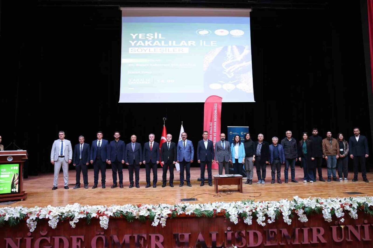 Niğde Ömer Halisdemir Üniversitesi'nde "Yeşil Yakalılar Söyleşileri" programı, Tarım ve