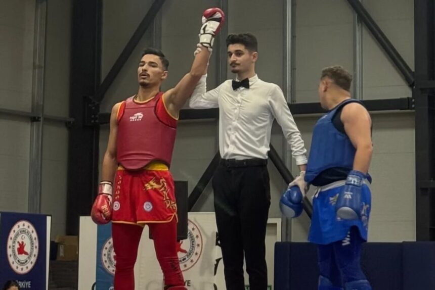 Wushu Sanda Türkiye Şampiyonası Yalova’da Gerçekleşti; Kutay Şimşek Altın Madalyanın Sahibi Oldu