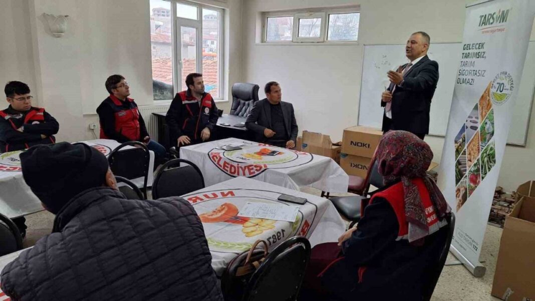 Nuribey’de çiftçilere yönelik bilgilendirme toplantısı