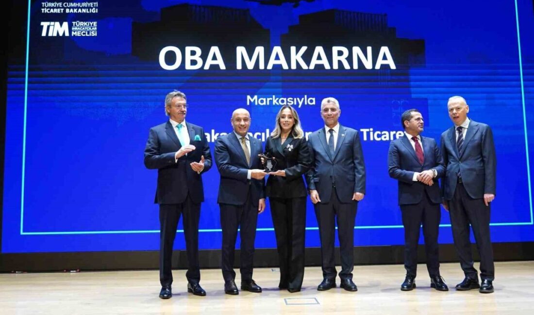 Oba Makarna, Turquality Ödülleri’nde “En Çok Ülkeye İhracat Yapan Turquality Şampiyonu” unvanını kazandı Oba Makarna, Turquality Ödülleri’nde "En Çok Ülkeye İhracat Yapan Turquality